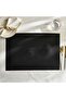 Maxwell 4piece Vinyl Placemat Set 33x48cm - Anthracite