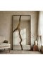 Duvina Floor Mirror 99x199cm - Antique Gold