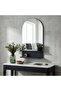 Finster Wall Mirror With Shelf 45x12x80cm - Black