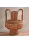 Tarra Jute Vase With Two Handles 30x17x44cm - Natural - 4