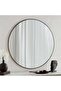 Cielo Wall Mirror Dia 100cm - Black