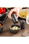 Mison 2-Piece Marble Salt Pepper Shaker Dia4x9cm -Grey - 4