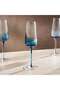 Lona 4-piece Flute Glass Set 225ml -blue - 3