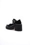Helen women's black patent leather daily shoes - 7