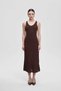 Sleeveless Solid Long Dress - 2