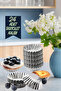 24 Pieces Stainless Metal Non-Stick Cupcake, Muffin, Tartolet Cookie Cake Mold - 2