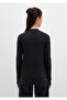 Long Sleeve Black T-Shirt Slim Fit / Slim Fit 1613352-900 - 5
