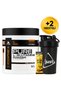Core+ Pure L-Glutamine Powder 250 Gr Glutamine 50 Servings + Shaker + Protein Coffee Gift