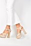Ten Platform Heeled Women's Evening Dress Shoes M348202409 - 3