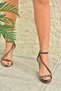 Platinum Mirror Thin Heeled Stone Women's Evening Dress Shoes M251005134