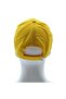 Unisex Yellow Micro Fabric Sports Baseball Cap Hat with Adjustable Velcro Back - 3