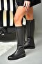 R667546003 Black Genuine Leather Classic Boots - 4