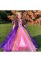 Rapunzel Costume - Rapunzel Costume with Crown - Rapunzel Costume with Crown and Cape - Tarlatan - 2