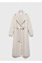 Handmade Wool Belted Coat - 3