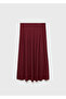 Large pleated midi skirt - 3