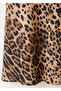 Leopard Print Backless Dress - 5