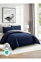 Solid Duvet Cover Set 6-Pcs, King Size 220×240 cm Bed, Brushed Microfiber,( Without Filler ) - 2