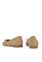 , Women's Genuine Leather Ballerinas 1611030Z26502 Camel - 5