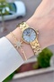 Gold Color Gift Packaged 25 mm Women's Wristwatch - 4