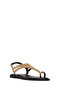 Women's Beige Buckle-Strap Suede Sandals 26Sfd442610 - 7
