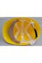 Bbu Safety Sp 200 Hdpe Screw Wheel Adjustable Helmet Yellow - 3