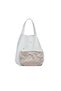 White Leather Women's Shoulder Bag 01Wb0014 - 5