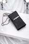 01 Fully Stone-Encrusted Phone Holder Model Flip Buckle Bag