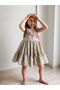 Girls' Floral Print One-Shoulder Ruffle Cotton Summer Dress - Custom Design - 2
