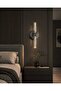 مصباح حائط LED بتصميم عصري من Bubbleflux مقاس 31 سم - مصباح حائط - رمادي أنثراسايت - كهربائي - ضوء النهار - 8