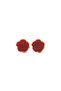 Steel Valentina Earrings Red