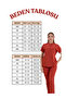 Tek Top Snap Fastener Stretch Fabric Judge Collar Doctor and Nurse Surgical Uniform White |   Brlsnaps - 3