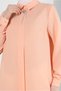 Stone-Detail Shirt Collar Tunic 43816 - 4