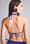 Regular Fit Sax Blue Bikini Top T3666Az23Sp - 5
