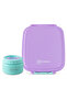 Mega Flex Bento Lunch Box 1864ml, Leakproof Lunch Container with Integrated 250ml Insulated Food Jar- Orchid Mist - 4