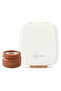 Mega Flex Bento Lunch Box 1864ml w/ Lunch Bag & 720ml Bottle | Leakproof Meal Set – Ivory Terracotta - 5