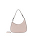 Brown leather women's shoulder bag - 4
