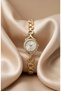 Victoria Women's Steel Watch Gold Color Premium Stone Vintage Old Money Elegant Stylish Luxury Watch Women's Wristwatch 2026