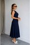 Buketli̇ Women's Crew Neck Sleeveless a Lined Maxi Length Long D Lace Dress - 8