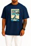 Oversized Water Is Life - Dam Water Ratio Chest Design Unisex T-Shirt