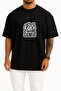 Oversized Real Eyes See Real Lies Chest Printed Unisex T-Shirt
