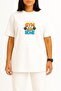 Oversized Gym Is My Second Home Chest B Printed Unisex T-Shirt - 2