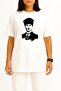 Oversized Mustafa Kemal Atatürk Chest Design Unisex T-Shirt - 2