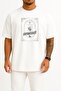 Oversized Göktürk Atatürk Chest Print Unisex T-Shirt