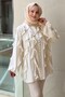 Buttoned Ruffled Shirt
