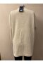 Beaded Knitwear Stylish Patterned Mother's Cardigan with Pearl Detail / Cream - 7