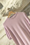 Briss Lilac Crew Neck 100% Cotton Knitwear Men's Tshirt - 7