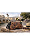 Brown Gold Buckled Zebra Patterned Women Shoulder Bag |   Brown Mt1606 - 6