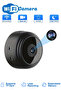 Smart Camera, Security Camera, Mini Nanny Cam for Smart Homes, Small Indoor/Outdoor Camera with Remote Viewing, Compatible with Android and iOS, Baby and Pet Monitor, Car Security Camera