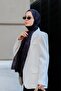 Etro Pattern Wool Silk Shawl Anthracite - 6