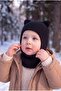 Baby Kids Ear Knitwear Balaklava Soft Winter Beanie Balaclava Mask